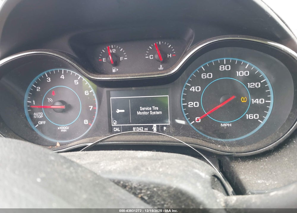 2017 CHEVROLET CRUZE LT AUTO VIN: 1G1BE5SM1H7123020