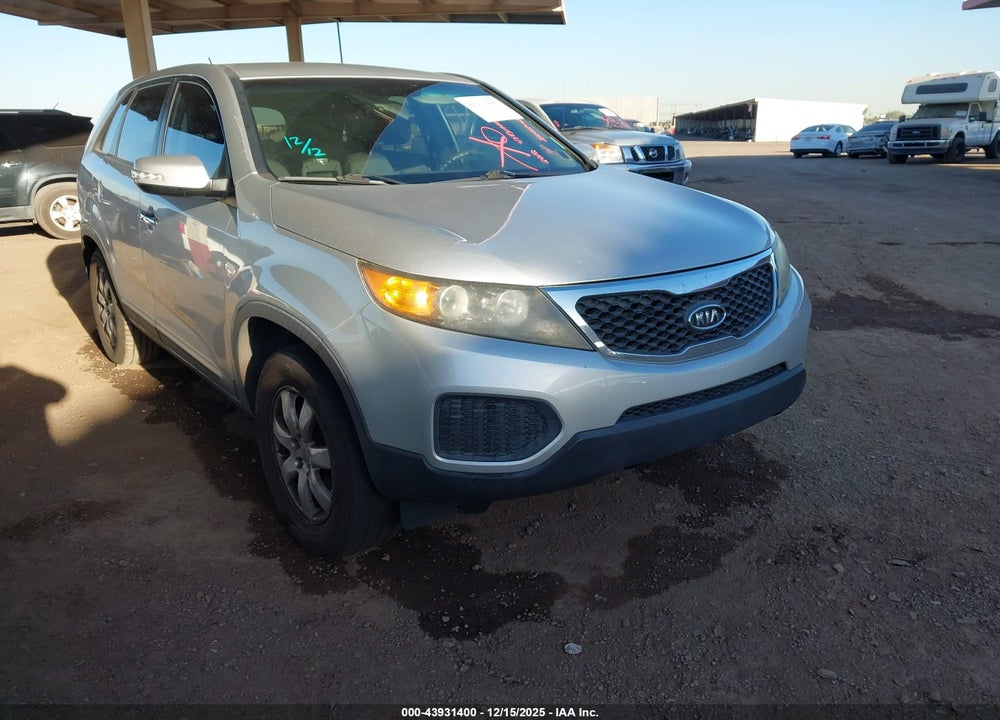 2012 KIA SORENTO LX VIN: 5XYKT3A1XCG241328