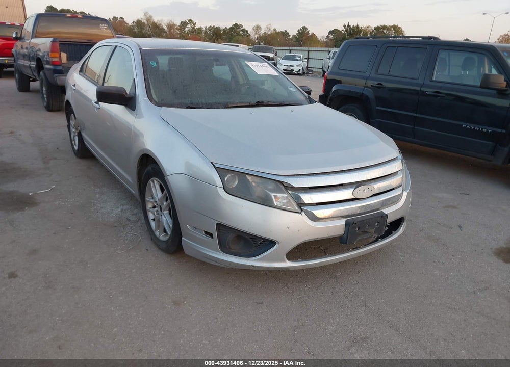 2012 FORD FUSION VIN: 3FAHP0GA6CR394949