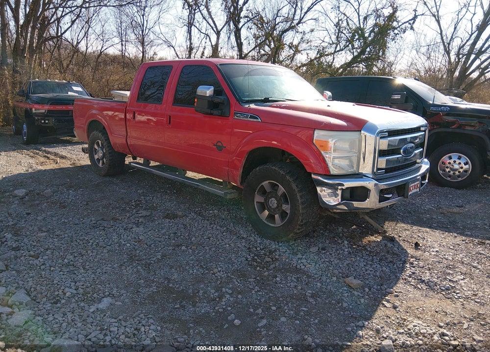 2011 FORD F-250 LARIAT VIN: 1FT7W2BTXBEC45782