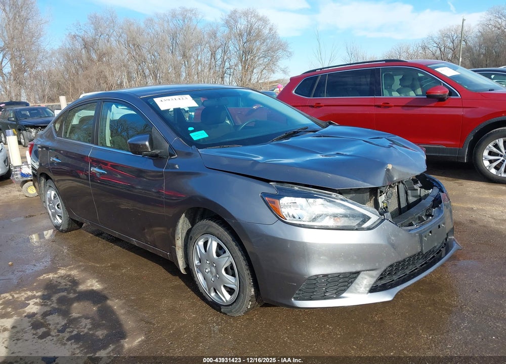 2019 NISSAN SENTRA S VIN: 3N1AB7AP0KY336701