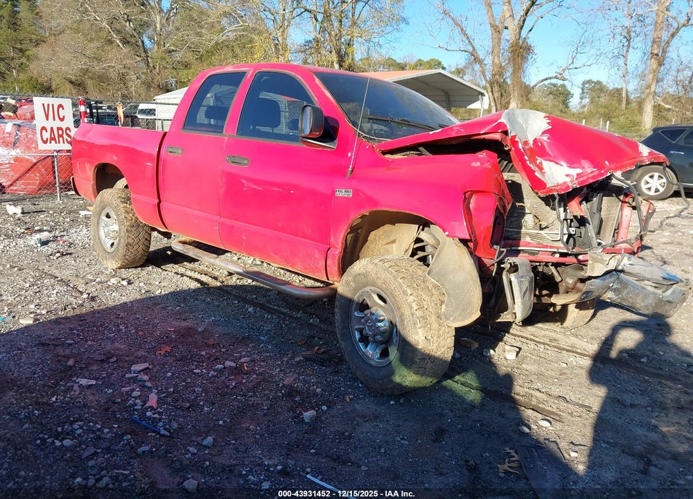 2007 DODGE RAM 2500 ST VIN: 3D7KS28D67G772617