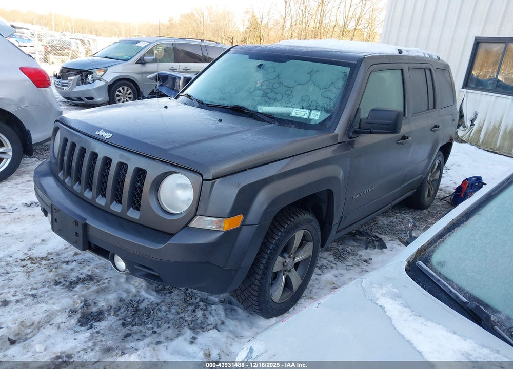 2017 JEEP PATRIOT HIGH ALTITUDE 4X4 VIN: 1C4NJRFB8HD181661