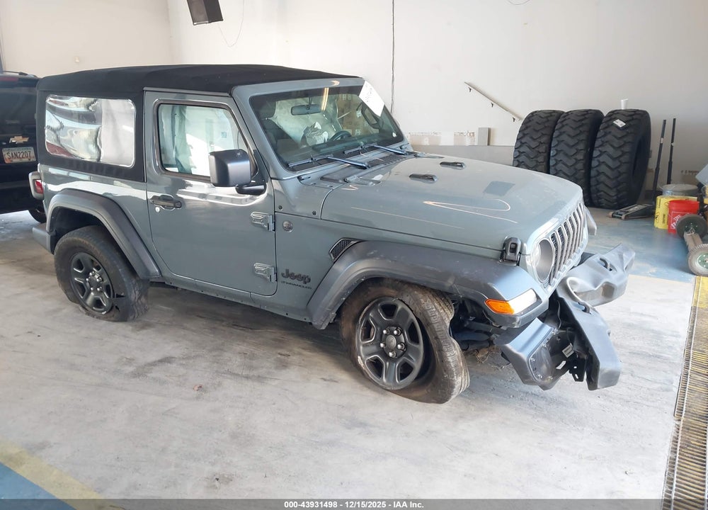 2024 JEEP WRANGLER 2-DOOR SPORT 4X4 VIN: 1C4PJXAG1RW261812