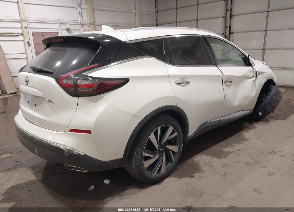 2023 NISSAN MURANO SL FWD VIN: 5N1AZ2CJ0PC121819