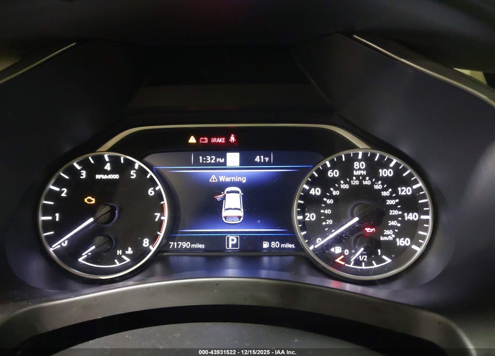 2023 NISSAN MURANO SL FWD VIN: 5N1AZ2CJ0PC121819