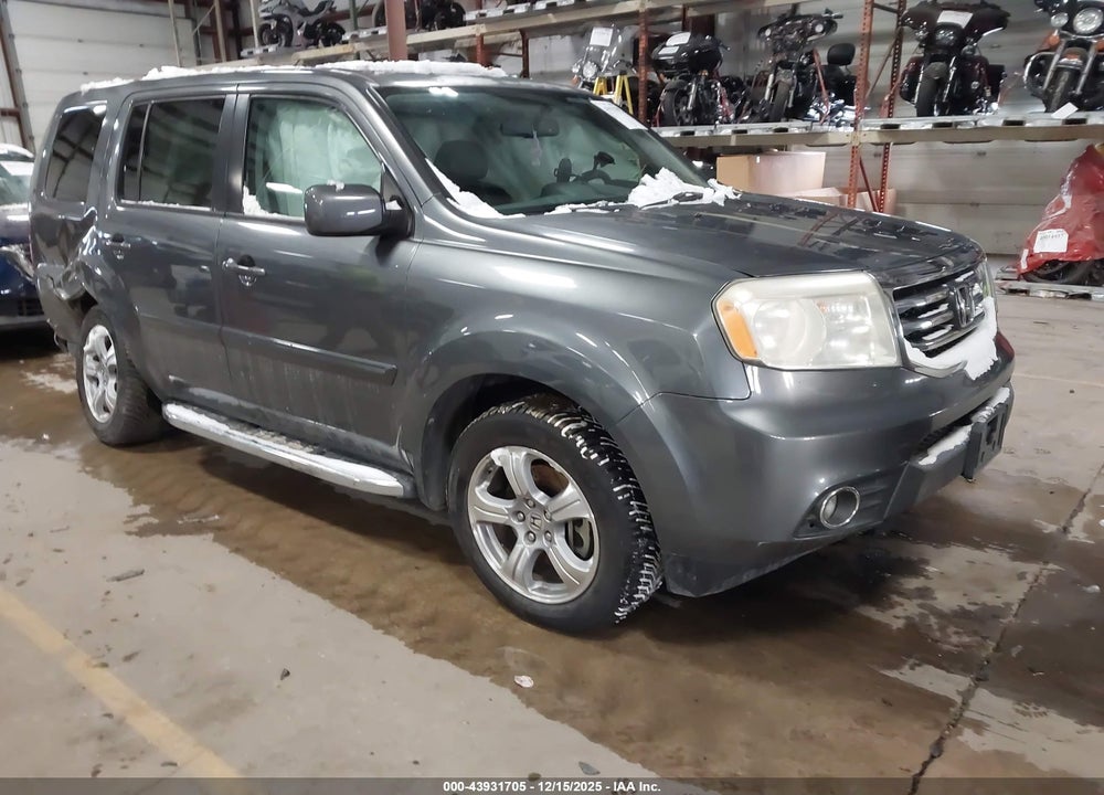 2013 HONDA PILOT EX-L VIN: 5FNYF4H57DB057974