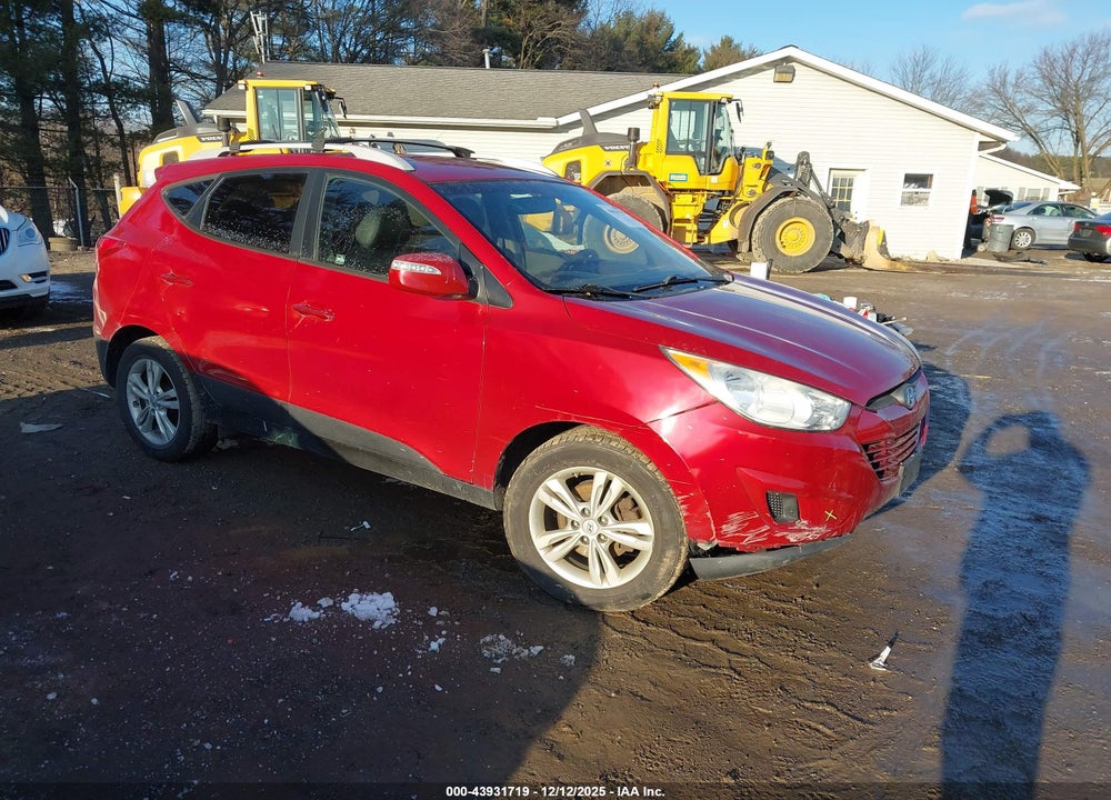 2012 HYUNDAI TUCSON GLS VIN: KM8JU3AC8CU386792
