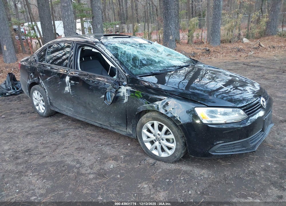 2012 VOLKSWAGEN JETTA 2.5L SE VIN: 3VWDP7AJ4CM394078
