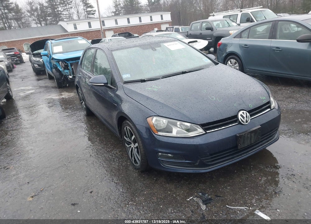 2015 VOLKSWAGEN GOLF TSI SE 4-DOOR VIN: 3VW217AU9FM034005