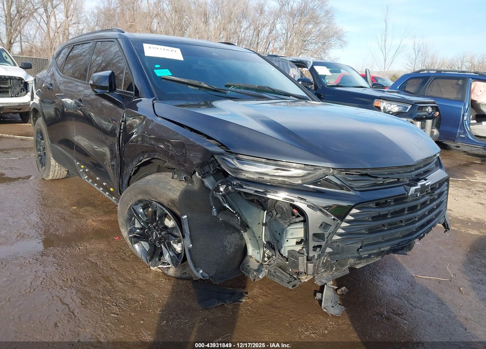 2022 CHEVROLET BLAZER FWD 2LT VIN: 3GNKBCR47NS213562