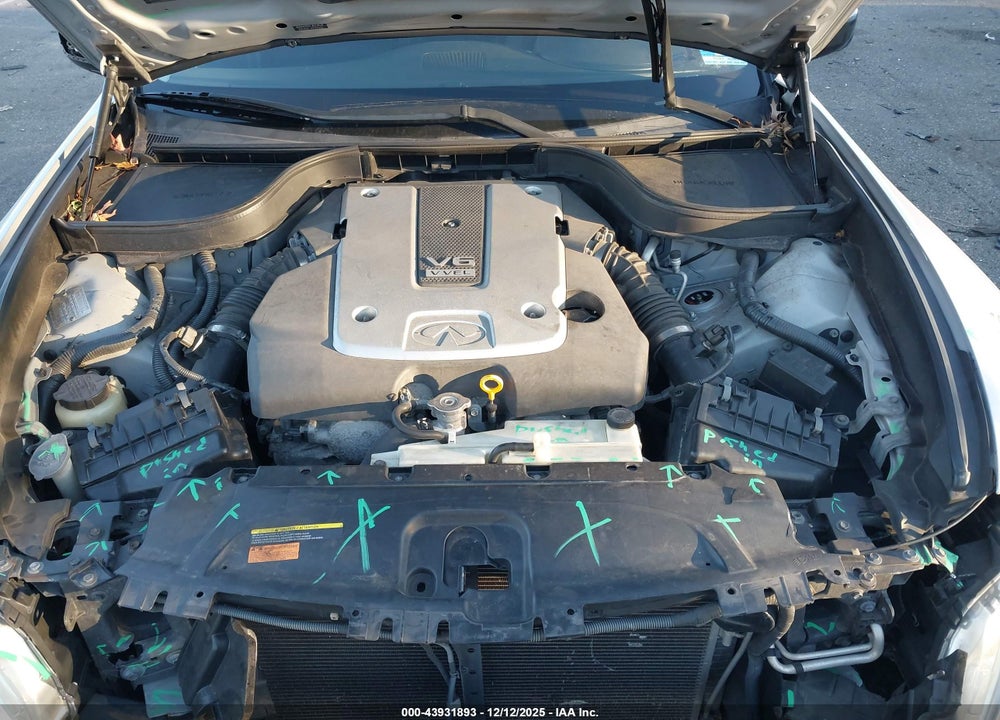 2011 INFINITI G37X VIN: JN1CV6AR8BM350392