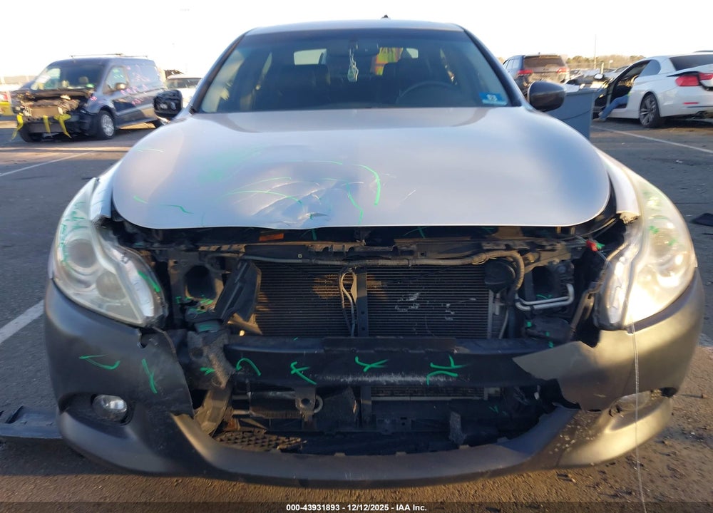 2011 INFINITI G37X VIN: JN1CV6AR8BM350392