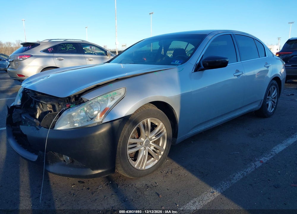 2011 INFINITI G37X VIN: JN1CV6AR8BM350392