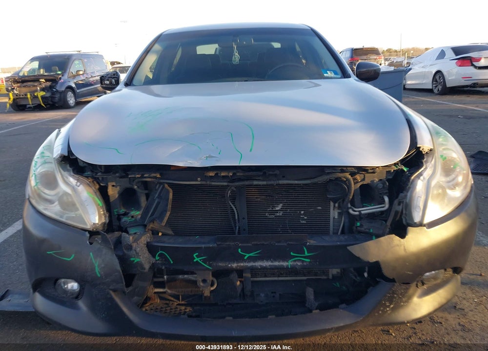 2011 INFINITI G37X VIN: JN1CV6AR8BM350392