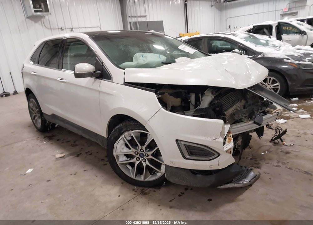 2017 FORD EDGE TITANIUM VIN: 2FMPK4K85HBB94999