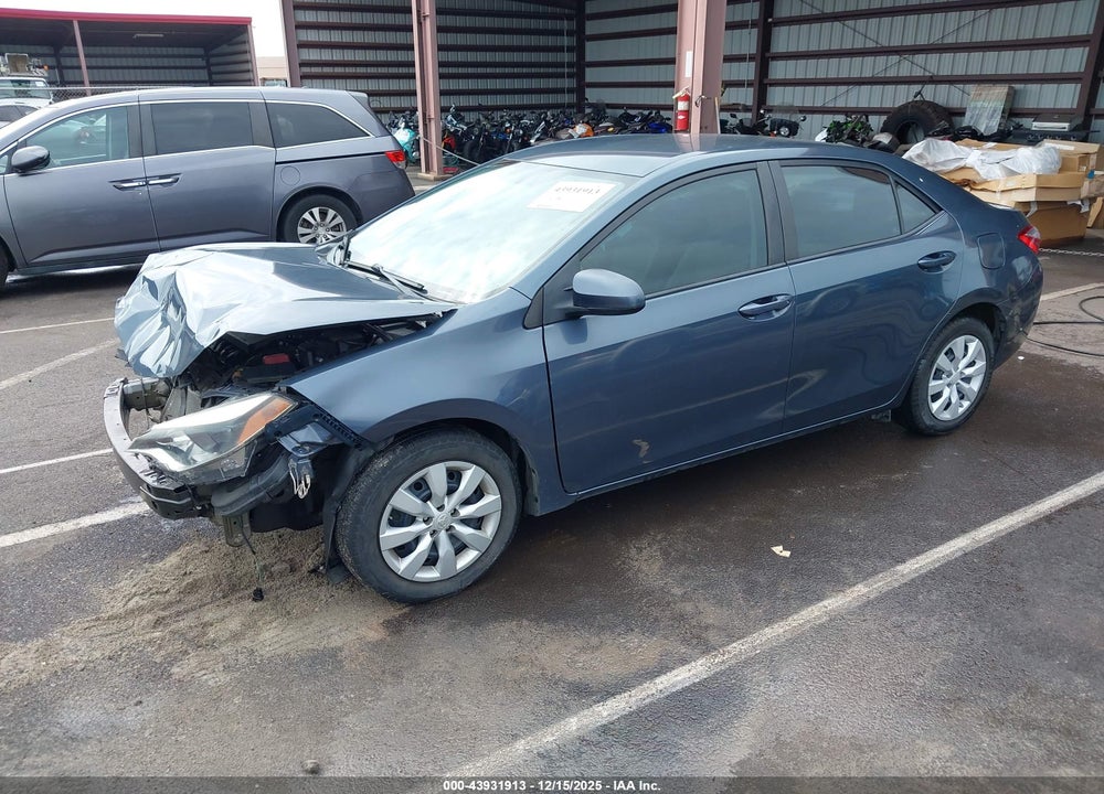2014 TOYOTA COROLLA LE/LE PLUS/LE PREMIUM VIN: 5YFBURHE5EP128037