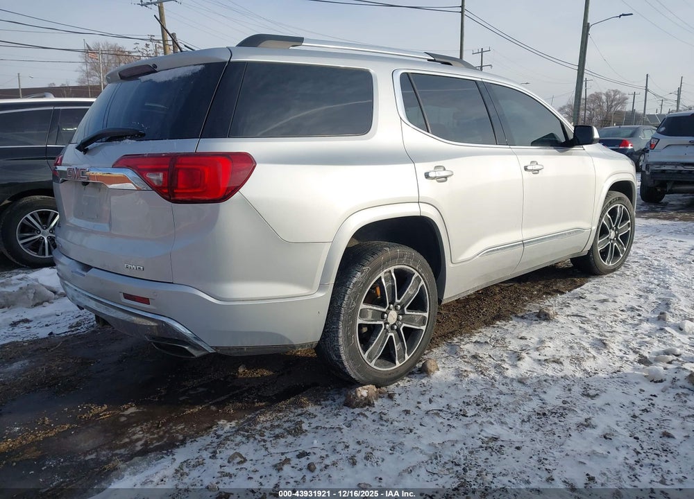 2017 GMC ACADIA DENALI VIN: 1GKKNXLS4HZ290190