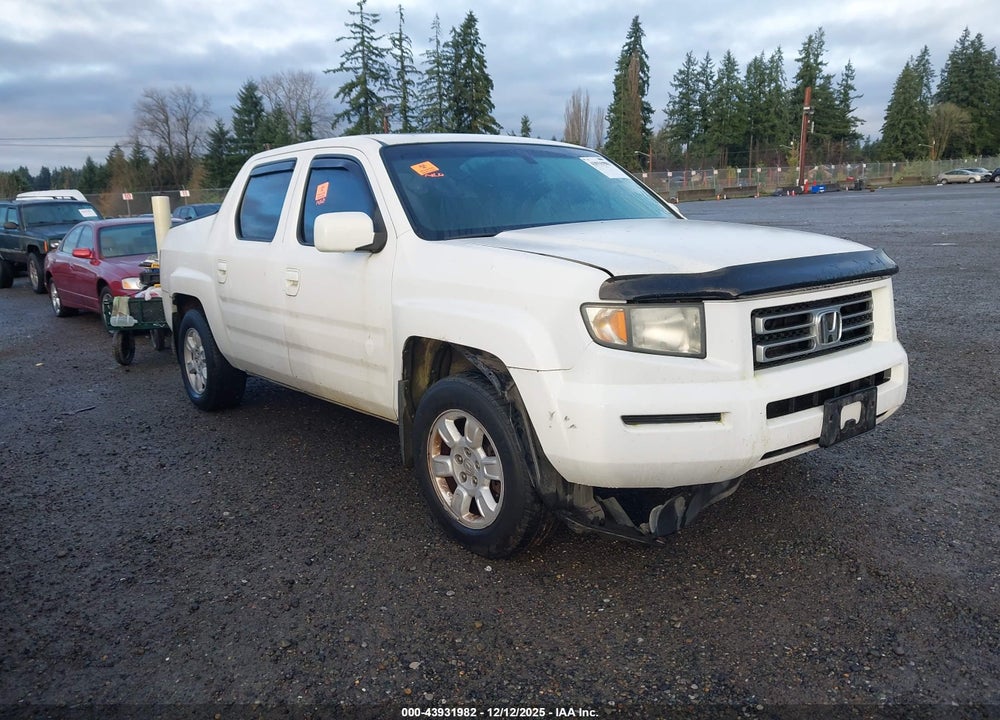 2006 HONDA RIDGELINE RTL VIN: 2HJYK16576H572415