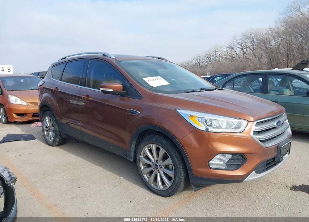 2017 FORD ESCAPE TITANIUM VIN: 1FMCU0JD8HUD40810