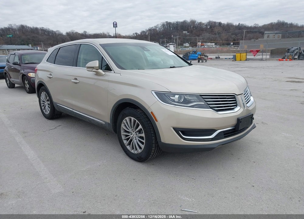 2017 LINCOLN MKX SELECT VIN: 2LMPJ6KRXHBL11424