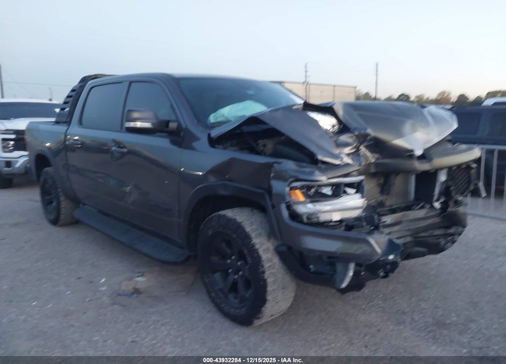 2022 RAM 1500 REBEL  4X4 5'7 BOX VIN: 1C6SRFLM5NN335465