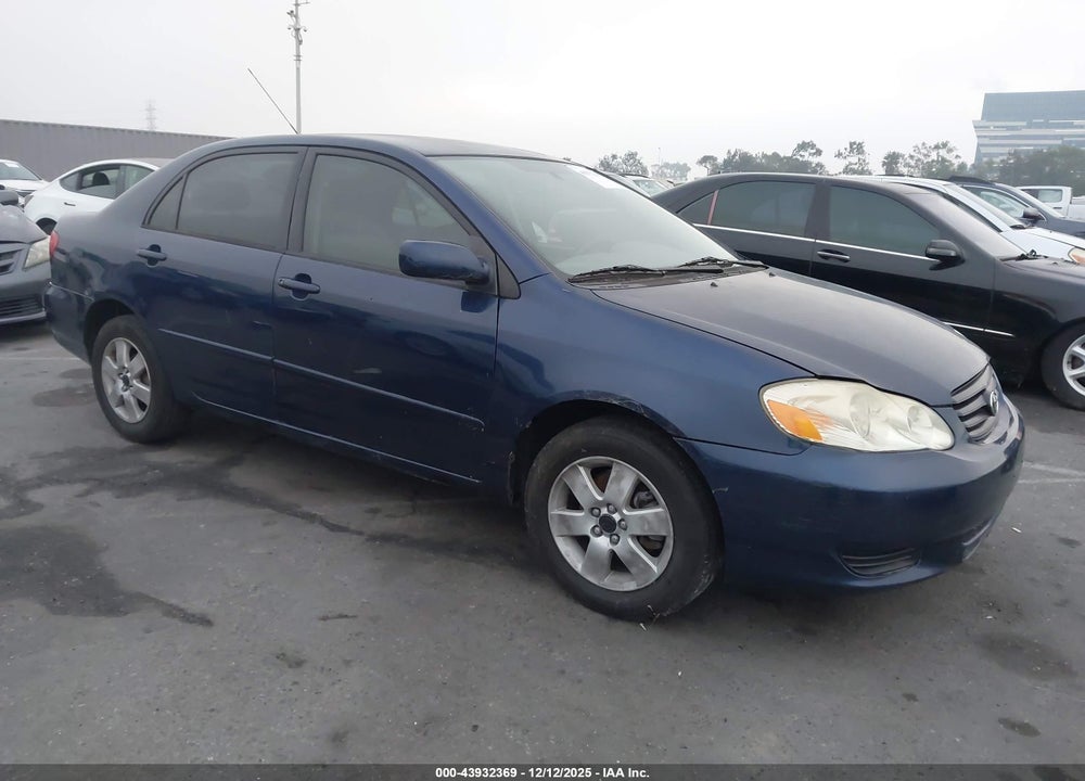 2004 TOYOTA COROLLA LE VIN: JTDBR32E542035894