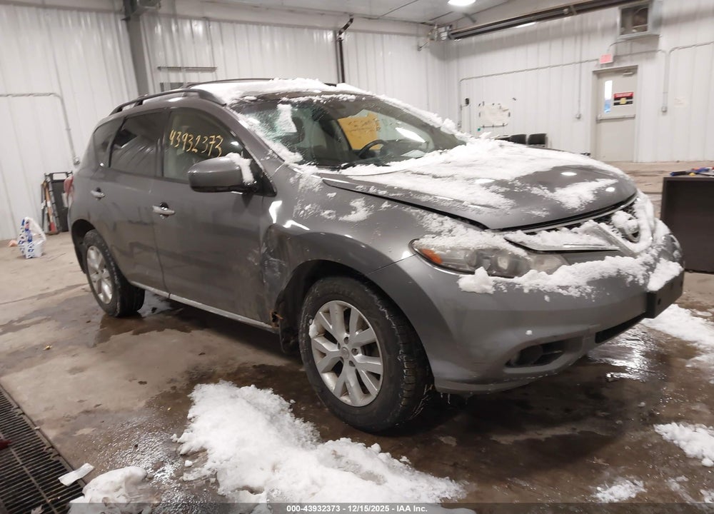 2014 NISSAN MURANO SL VIN: JN8AZ1MW2EW520482