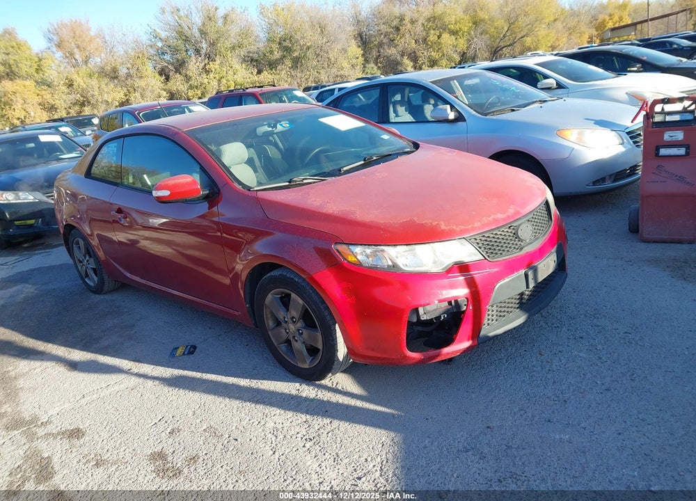 2010 KIA FORTE KOUP EX VIN: KNAFU6A27A5248409