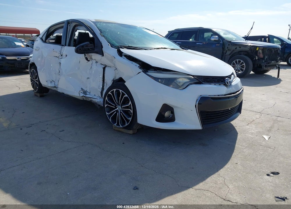 2014 TOYOTA COROLLA S PLUS VIN: 5YFBURHE4EP173714