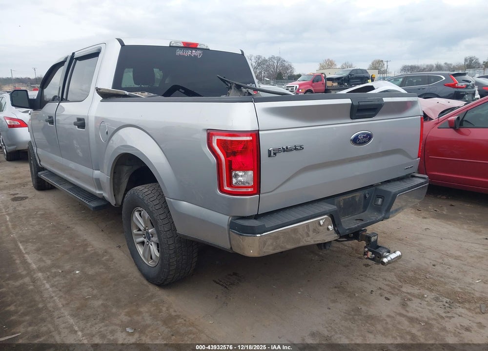 2016 FORD F-150 XLT VIN: 1FTEW1EF6GFA15388