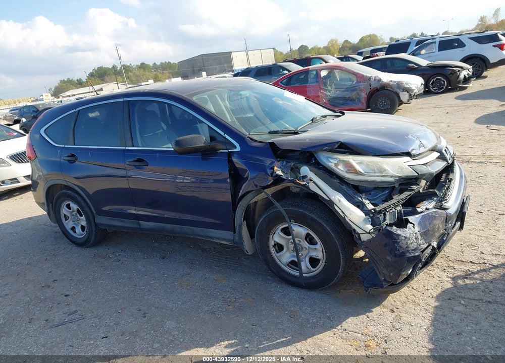 2015 HONDA CR-V LX VIN: 3CZRM3H3XFG716978