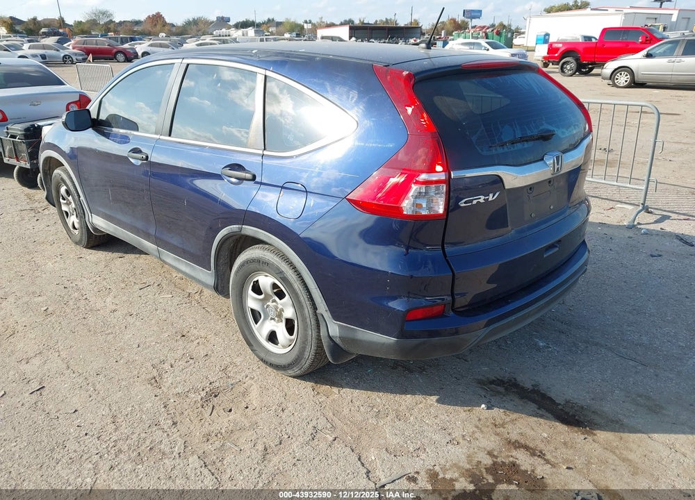 2015 HONDA CR-V LX VIN: 3CZRM3H3XFG716978