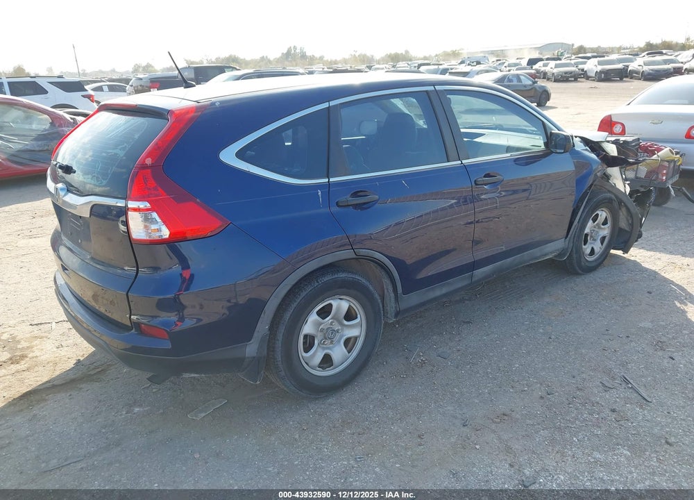 2015 HONDA CR-V LX VIN: 3CZRM3H3XFG716978