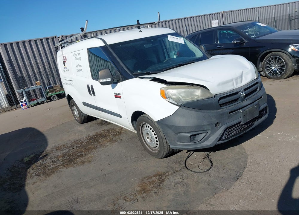 2017 RAM PROMASTER CITY TRADESMAN VIN: ZFBERFAB5H6D74830