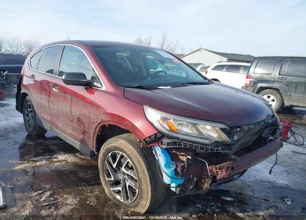2016 HONDA CR-V SE VIN: 2HKRM4H43GH691144