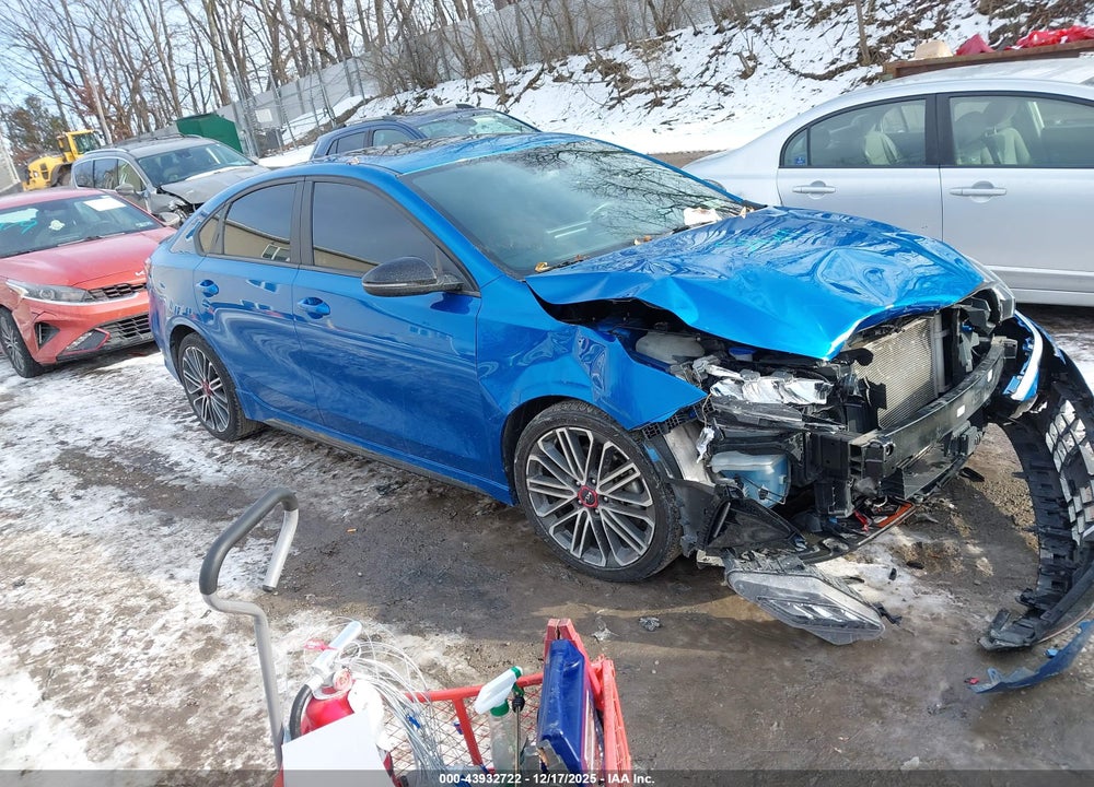 2022 KIA FORTE GT VIN: 3KPF44AC9NE451702