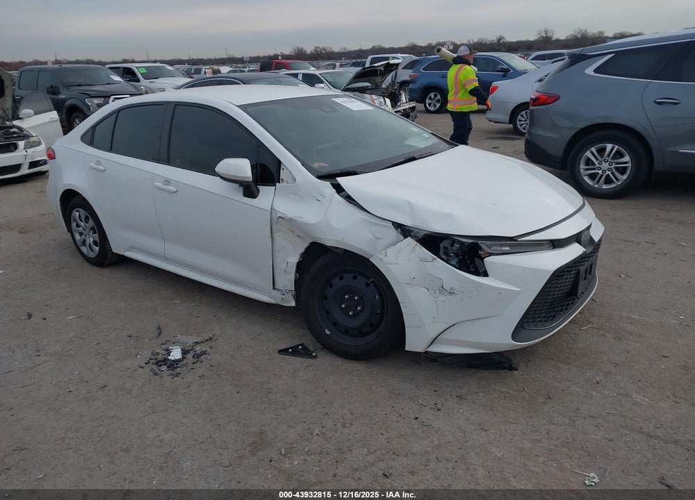 2020 TOYOTA COROLLA LE VIN: JTDEPRAE1LJ041591