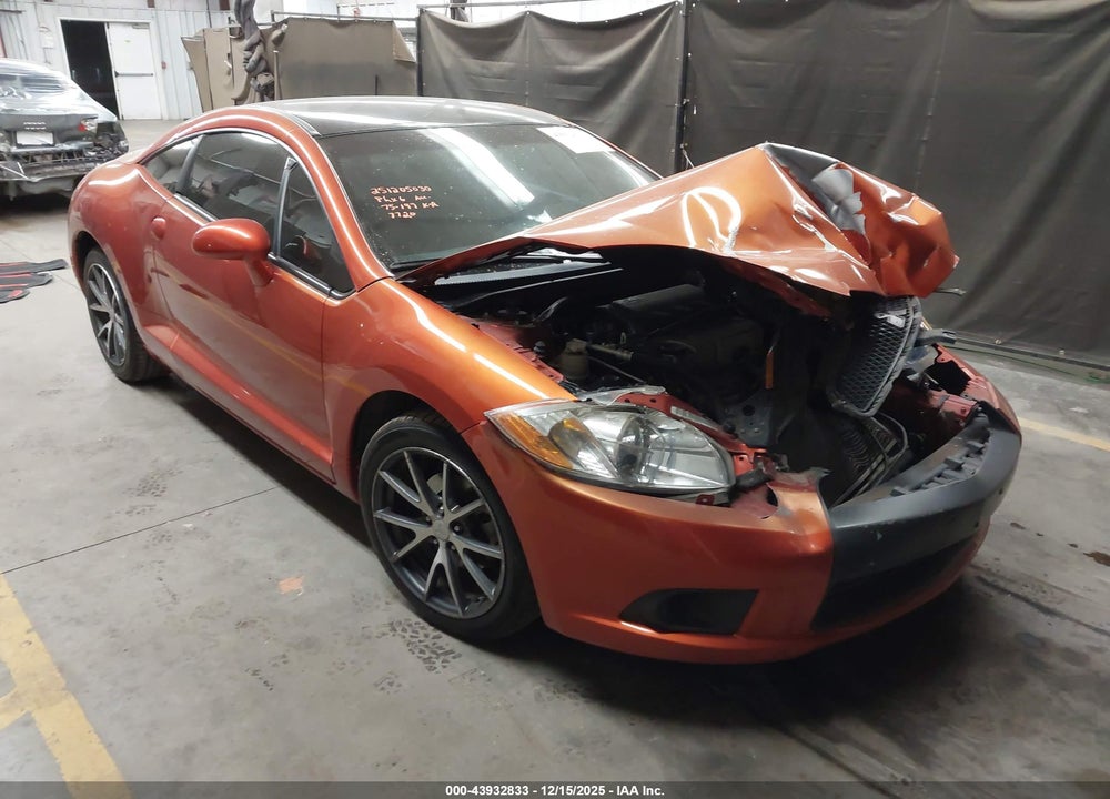 2012 MITSUBISHI ECLIPSE GS/GS SPORT/SE VIN: 4A31K5DF3CE007720