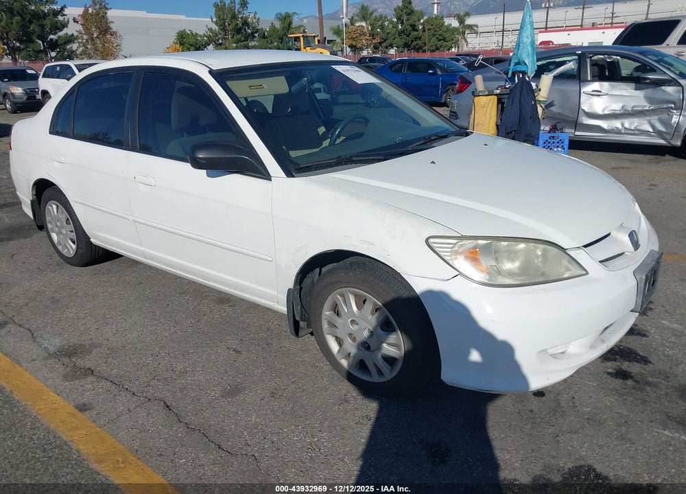2005 HONDA CIVIC LX VIN: 2HGES16555H545415