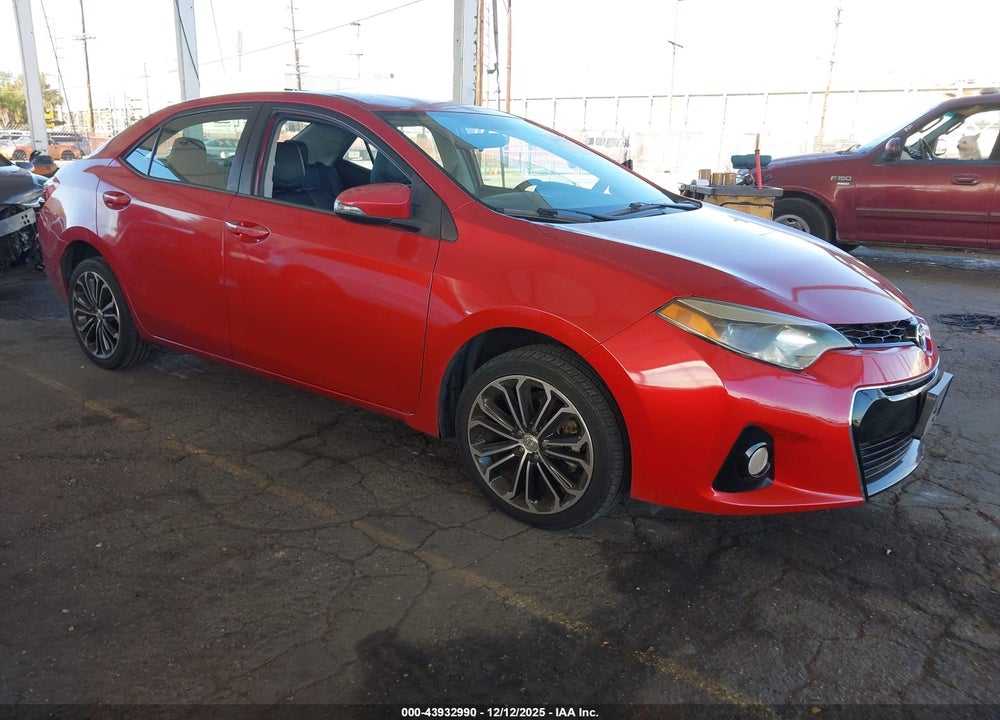 2015 TOYOTA COROLLA S PLUS VIN: 5YFBURHEXFP338182