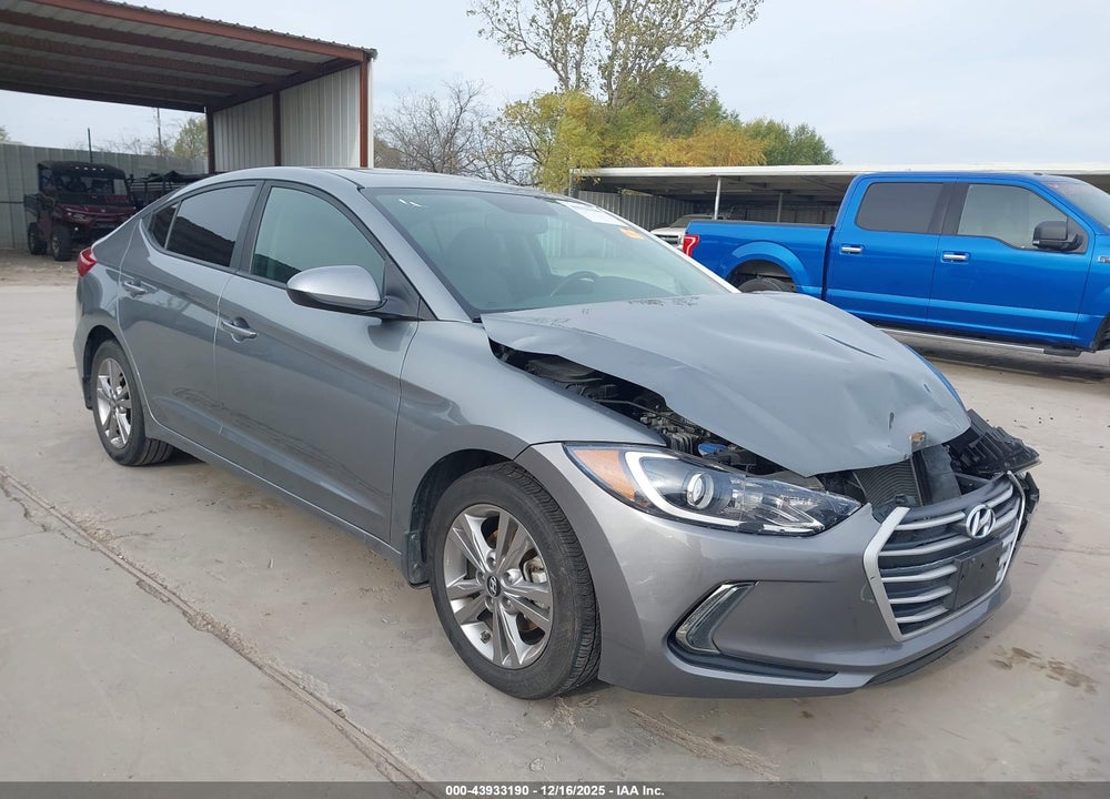 2018 HYUNDAI ELANTRA VALUE EDITION VIN: KMHD84LF2JU588345