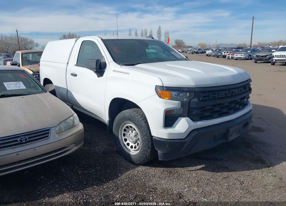 2023 CHEVROLET SILVERADO 1500 2WD  STANDARD BED WT VIN: 3GCNAAEK3PG357259