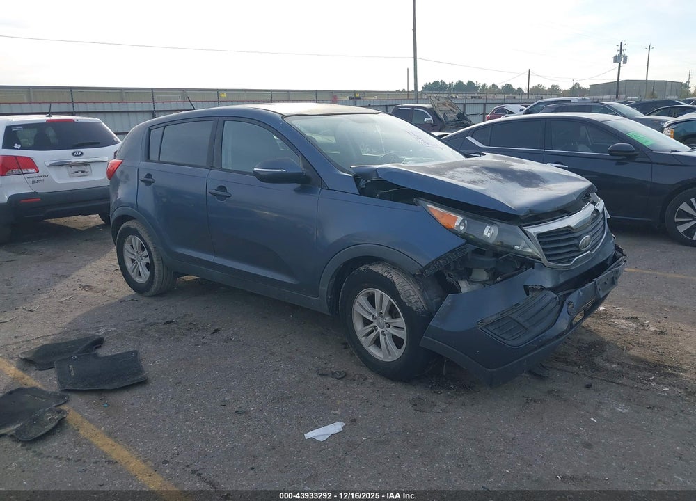 2011 KIA SPORTAGE LX VIN: KNDPB3A27B7115604