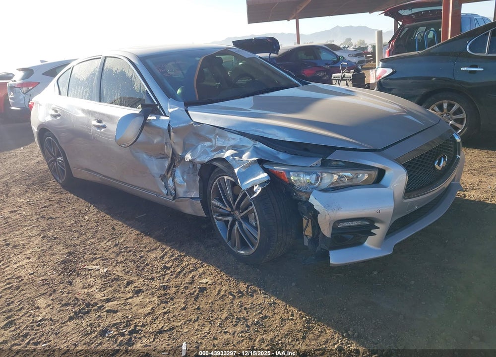 2014 INFINITI Q50 SPORT VIN: JN1BV7AP3EM689789