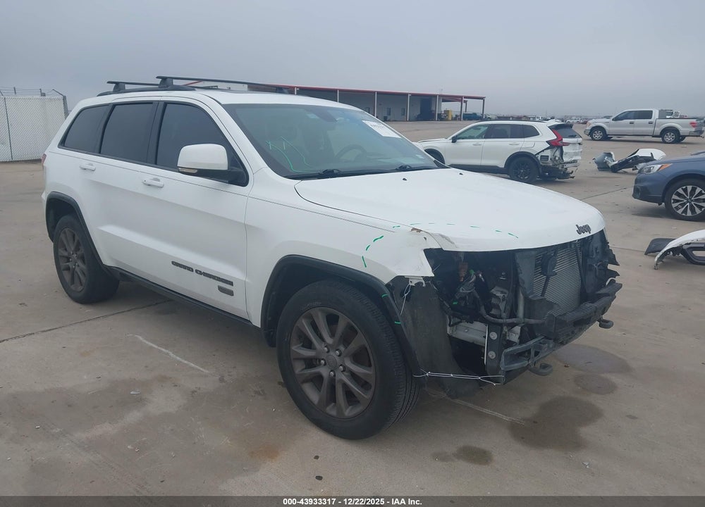 2016 JEEP GRAND CHEROKEE LIMITED 75TH ANNIVERSARY VIN: 1C4RJEBG3GC358794