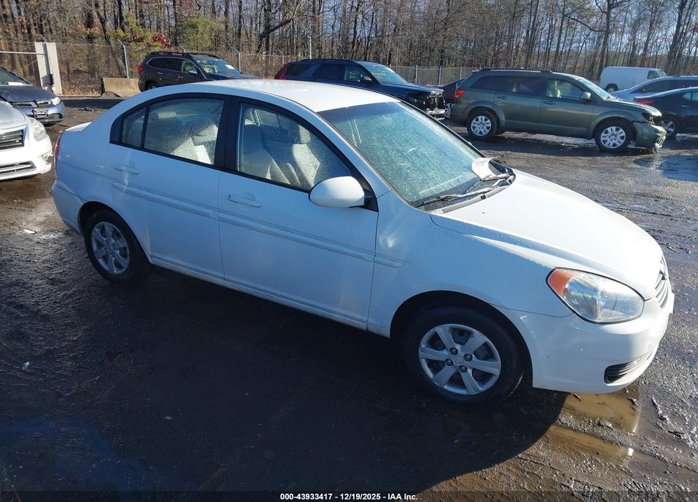 2009 HYUNDAI ACCENT GLS VIN: KMHCN46C39U307218