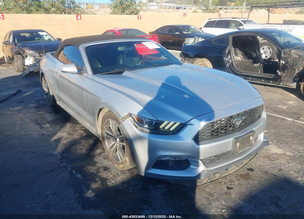 2016 FORD MUSTANG ECOBOOST PREMIUM VIN: 1FATP8UH5G5247363