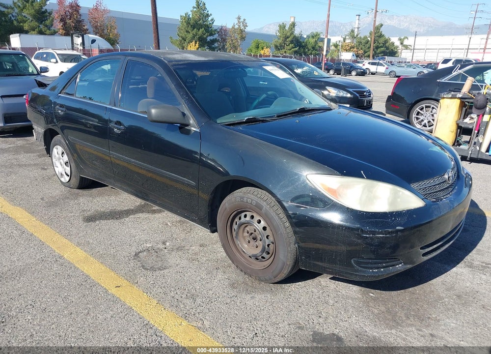 2004 TOYOTA CAMRY LE VIN: 4T1BE32K24U283540