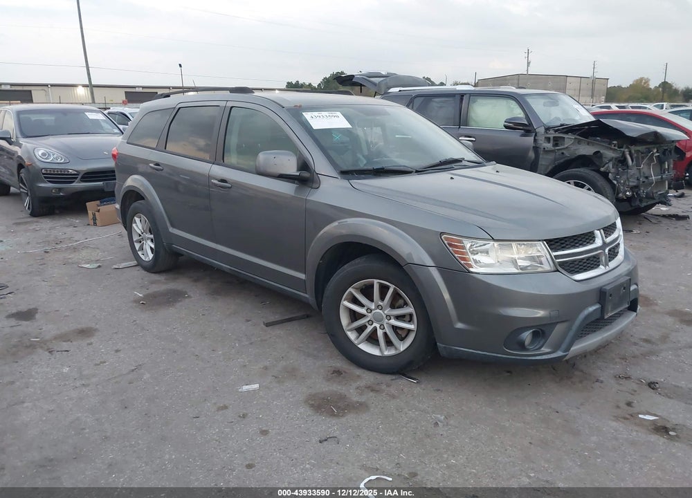 2013 DODGE JOURNEY SXT VIN: 3C4PDCBG9DT542690